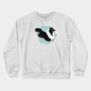 Rough Collie Crewneck Sweatshirt